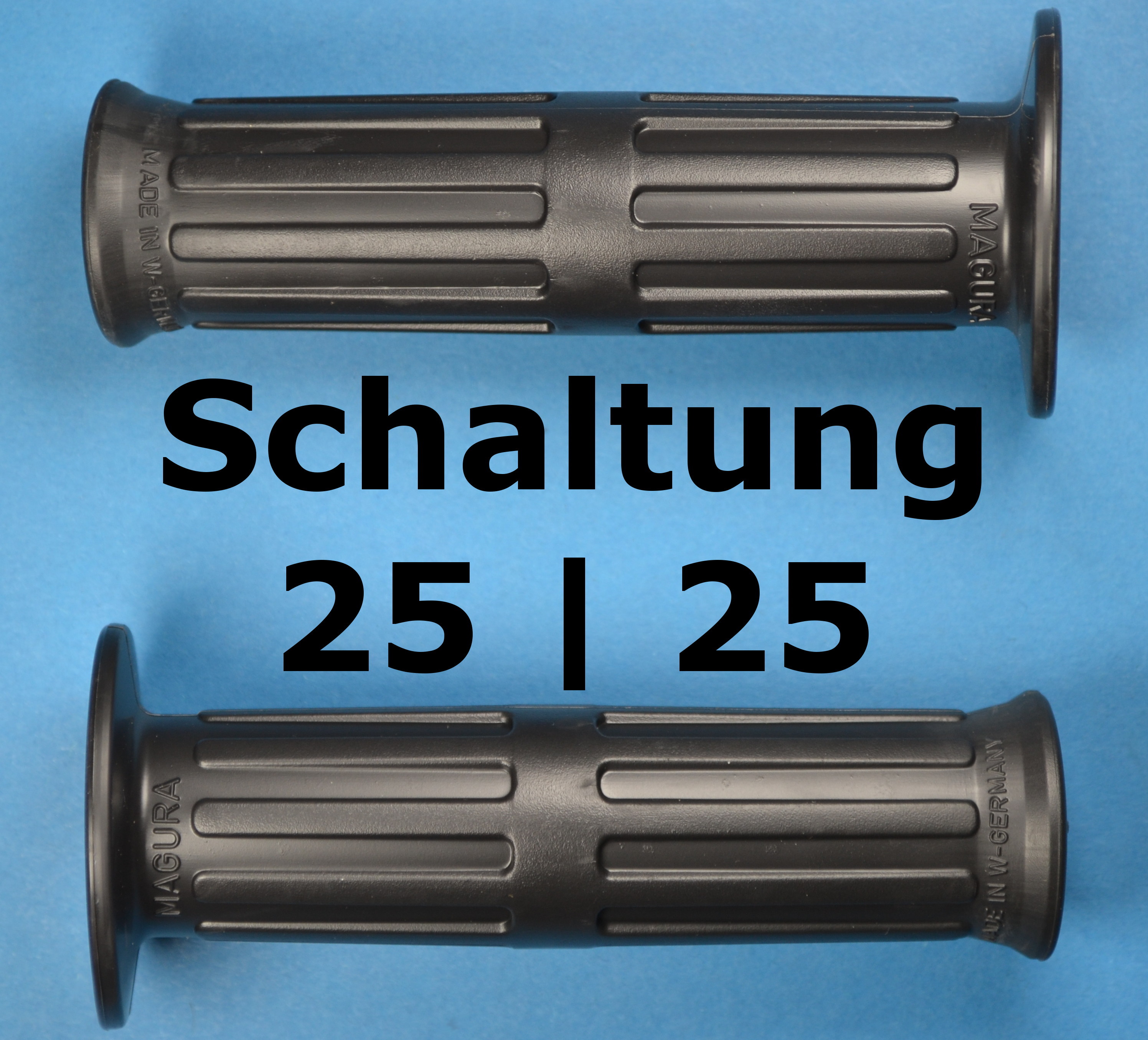 MAGURA Griffe Schaltung Hercules Prima 3 5 5S M5 P3 Optima SACHS Mofa Längsrille