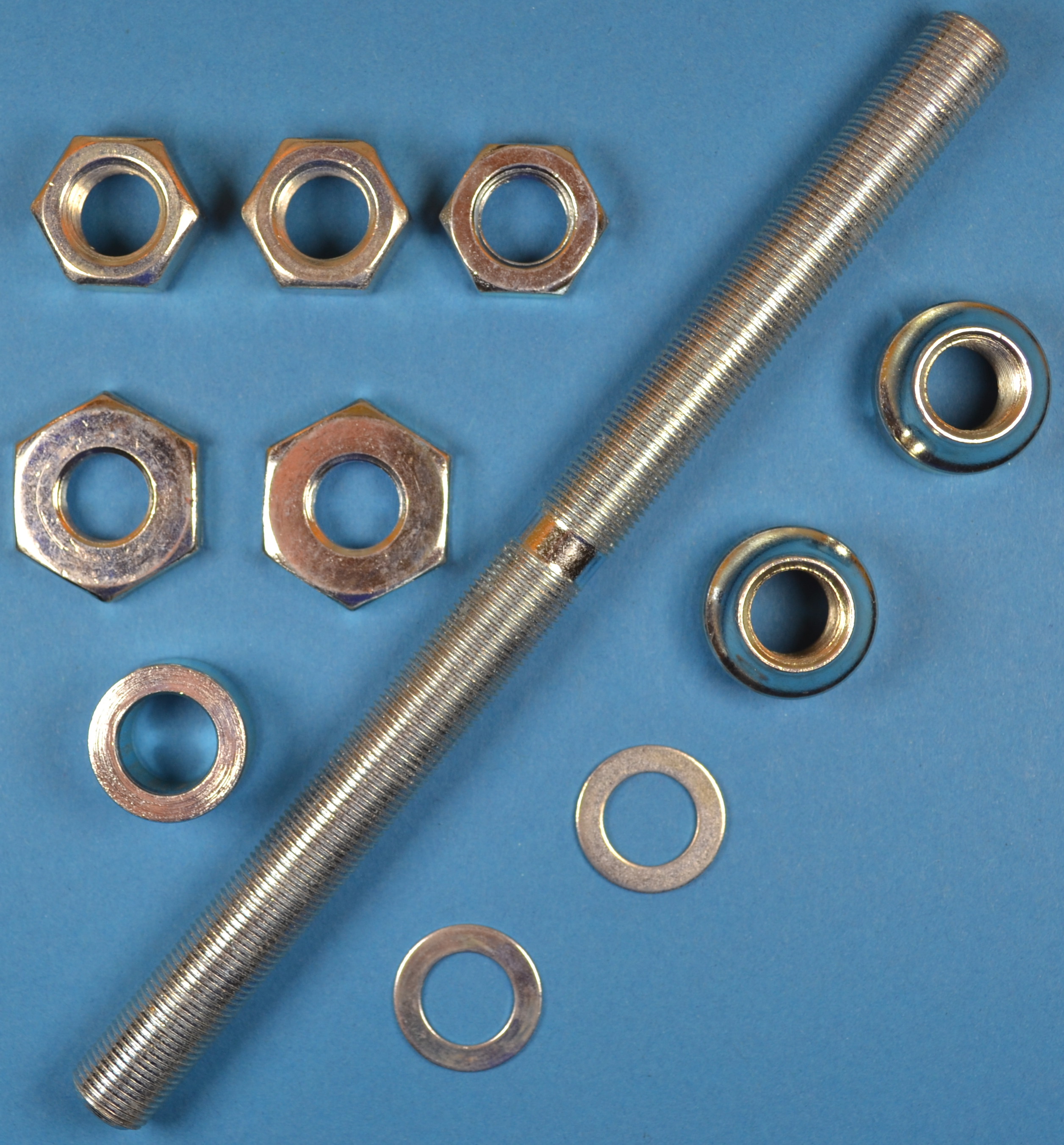Hinterrad-Achsen-Set Hercules/SACHS Prima 2,3,4,5, Optima 50, M, M12x175 mm, Konus